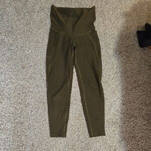 Beyond the Bump Olive Green Leggings